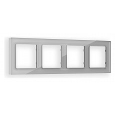 Рамка на 4 поста ambrella volt plat...